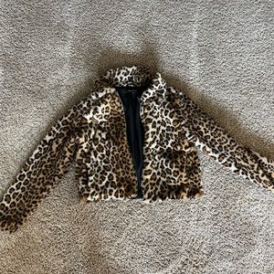 Kendall & Kylie Leopard jacket